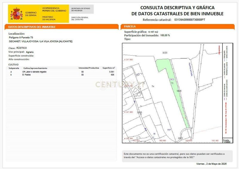 Foto 7c3b8858-53be-4ab1-85dc-a80b1bb8a8ed. Finca rústica a polígono 9 parcela 77 secanet a El Secanet-Hacienda del Sol Vila Joiosa (la)