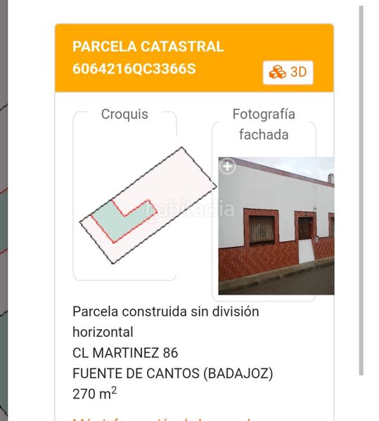 Foto 4c6921d5-f3ed-4aea-9969-e6eea39c9ad4. Casa a calle martínez 86 a Fuente de Cantos