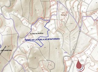 Terreny residencial a El mas de barral. La pobla de montornèsterreno