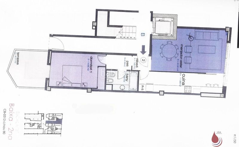 Foto 19a2d46b-b357-4aa9-acf2-2b9ef7b800e8. Flat with parking in Centre Vendrell (El)