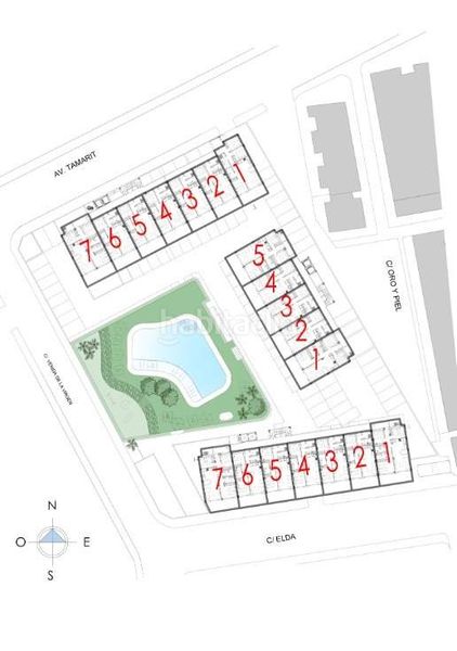 Foto d5982059-c2c6-433d-9f67-44a5f21c78e9. Casa amb calefacció aparcament piscina a Playa Tamarit-Playa Lissa Santa Pola