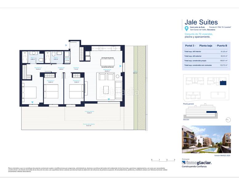 Foto b18136fa-3068-44c1-a63a-0bb9845dbd54. Rez-de-chaussée 106m<sup>2</sup> avec chauffage piscine dans Sant Quirze Parc-Vallsuau-Castellet Sant Quirze del Vallès