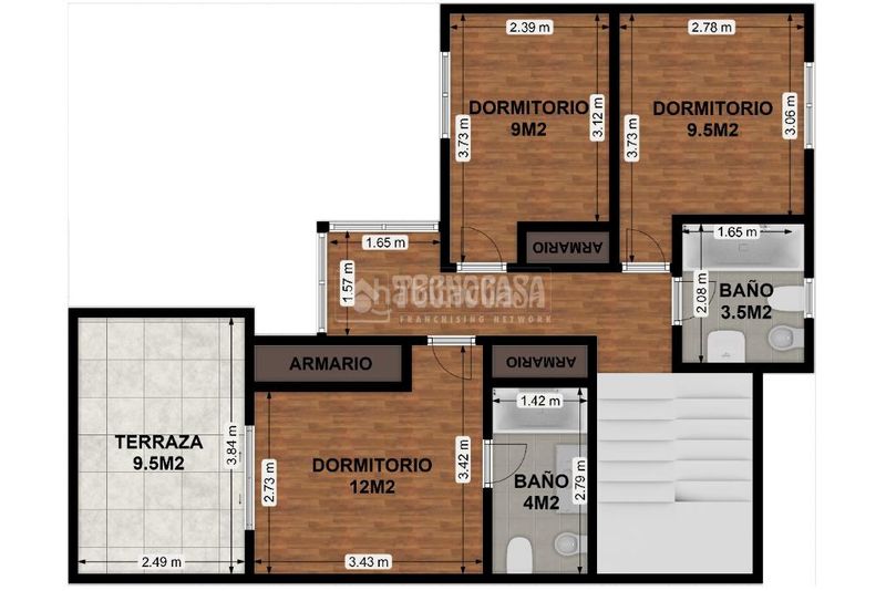 Foto 807dccb3-e5a7-4170-97ae-df5eaa4a24a9. Casa aparellada amb calefacció a El Bercial Getafe