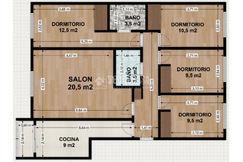 Foto 41757781-36d3-44fd-b0ee-36502d319025. Piso  en venta en El Bercial Getafe