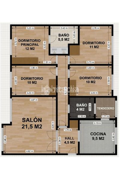 Foto 4d93c3b3-10ff-4b97-ab7d-89b07bfdd111. Piso  en venta en El Bercial Getafe