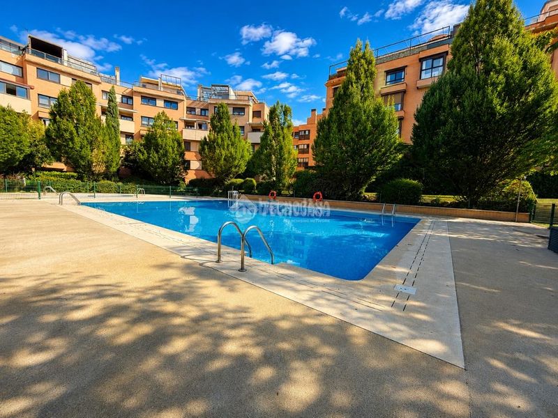 Foto 69c7e70e-e39f-437d-8fbb-622f6e5abc91. Pis amb piscina a Montecarmelo Madrid