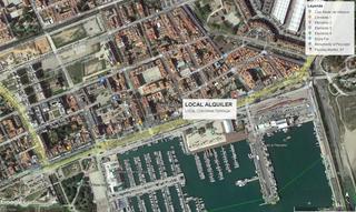 Lloguer Local Comercial a Passeig maritim 67. Local en alquiler en paseo maritimo de vilanova