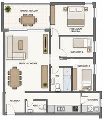 Appartamento in Xuquer 29. Venta de piso en segur de calafell de 3 habitaciones  a tan solo