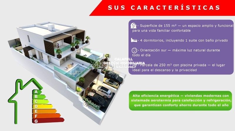 Foto b03e2e69-8c19-4315-ba9f-1ca4eef57d80. Casa adossada amb calefacció piscina a Segur de Calafell nucli urbà Segur de Calafell