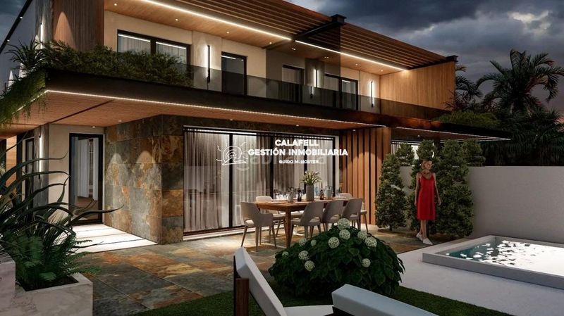 Foto fd33adb3-6388-4d0c-b13a-29b727e2cdd7. Casa adossada amb calefacció piscina a Segur de Calafell nucli urbà Segur de Calafell