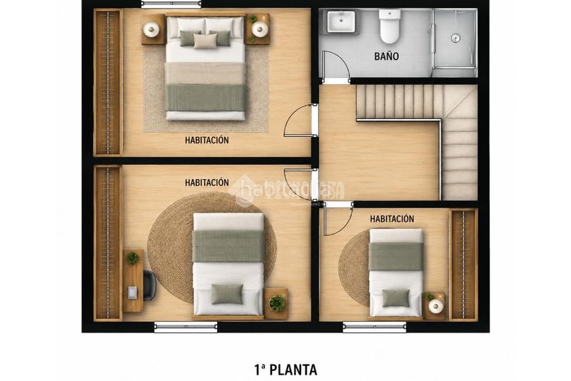 Foto c9212054-7ffb-41d1-ba38-0a536cea087f. Casa aparellada amb aparcament piscina a Vera ciudad Vera