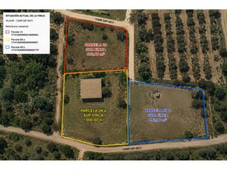 Finca rústica  Camino dipòsit. Tres terrenos mas almacen de 120 m