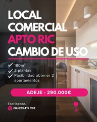 Geschäftsraum in Casco Urbano. Local apto ric y cambio de uso