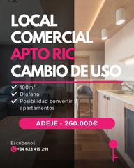 Local Comercial a Calle tagara 3a. Local apto para ric y cambio de uso adeje