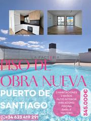 Pis a Puerto de Santiago. Piso a estrenar puerto santiago