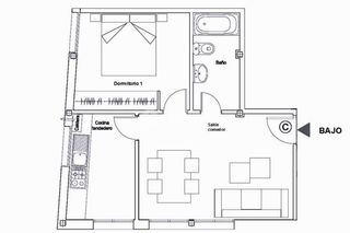 Pis a Bulevar-Plaza Castilla. Piso en venta en azuqueca de henares