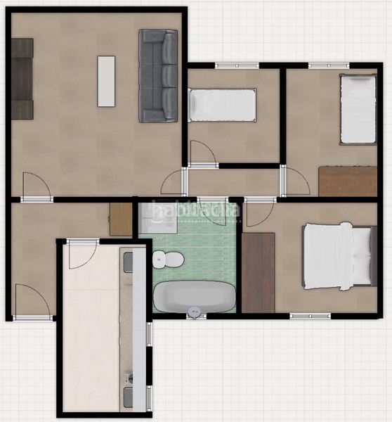 Foto 71666baf-48a6-43eb-a1e8-67e3ddc9cdda. Pis a Zona Centro Joven Alcorcón