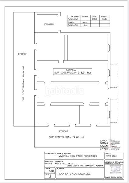 Foto f255b938-7b22-433f-8481-48b54c775264. Chalet with heating pool in Cuevas del Almanzora pueblo Cuevas del Almanzora