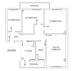 Etagenwohnung in Moscardó. Piso en venta en madrid