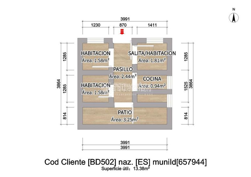 Foto be04b29c-71dd-40e1-8616-2a98049362eb. Casa aparellada amb calefacció a Esparragalejo