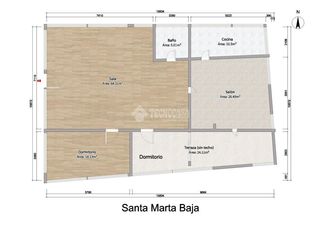 Appartement à El Carmen - La Barrera. Piso en venta en lucena