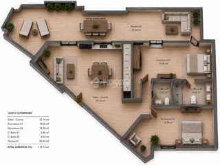 Appartement  Calle de gonzalo de céspedes. Piso en venta en madrid