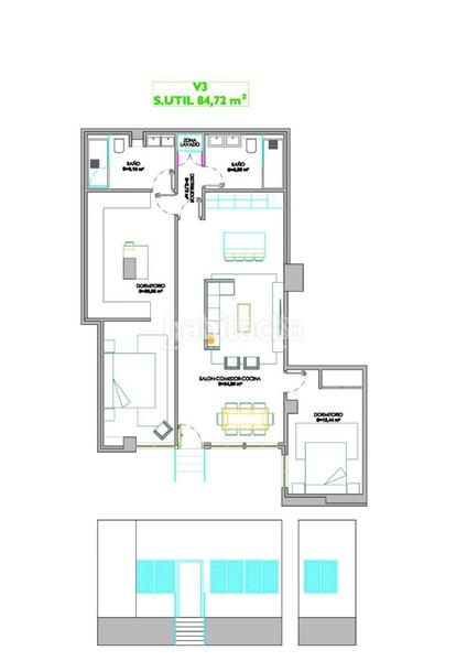 Foto b00a66bc-ebb7-42c3-a36d-0b142492640c. Appartement avec chauffage piscine dans Garrido Sur Salamanca