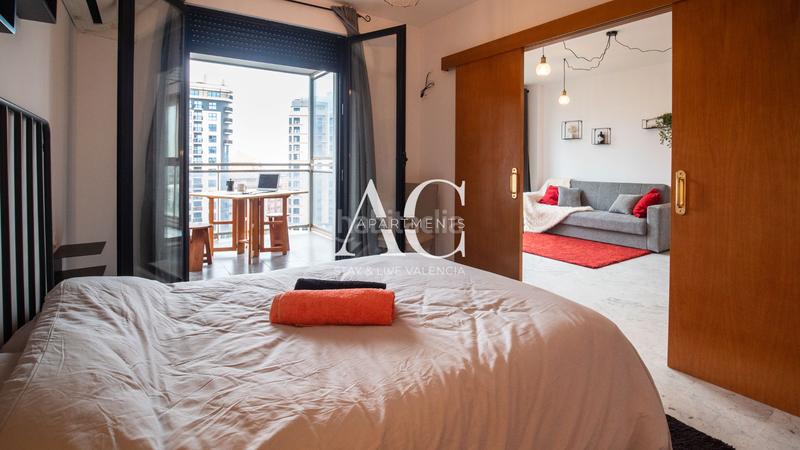 Foto 697bf77d-f0e7-4d7c-9f1f-e9f35a9f485b. Rent flat with heating in Sant Pau Valencia