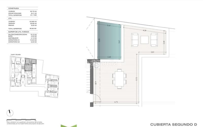 Foto b766b78f-bac4-4c00-b80c-b31fed831c75. Etagenwohnung mit heizung pool in Conil Conil de la Frontera