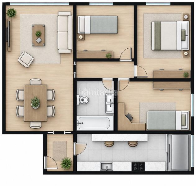 Foto 1a4d41d2-bf60-4ef5-9fed-394d1927a032. Piso  en venta en Aluche Madrid