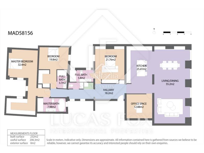 Foto cbaa5e77-8d55-486d-a150-49b10638c17e. Piso  reformado con 3 dormitorio y 4 baños en venta en un edificio clásico en el barrio de justicia, en Madrid