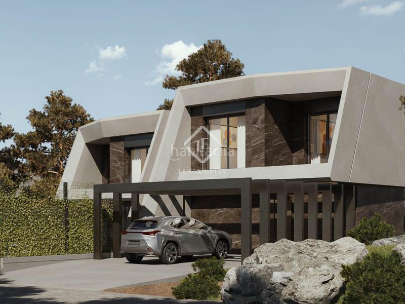 Foto 2ad501dd-bbb9-4232-be5a-d9465a6bd67c. Chalet excelente villa de obra nueva de 4 dormitorios con 526 m exteriores en venta en Torrelodones