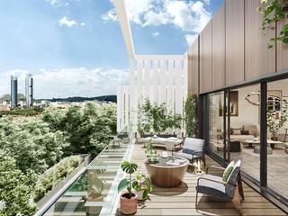 tic en Colina. Excelente tico de obra nueva de 3 dormitorios con 72 m de terra