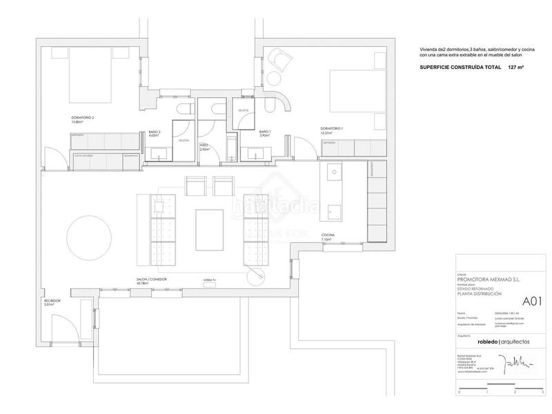 Foto 6400e8df-7dd0-46d3-bdb7-0a60967c63e8. Etagenwohnung mit heizung in Almagro Madrid