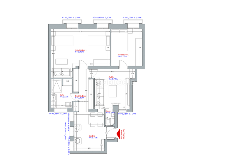 Foto c1c677d6-5b80-4c5a-9c8a-db20f95efe9b. Pis a Guindalera Madrid