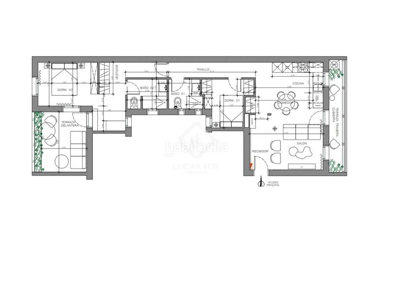 Foto 86ef66de-e9b5-40e1-9474-11e5be046a5e. Piso  en excelentes condiciones de 2 dormitorios con terraza de 18 m en venta en Recoletos, en Madrid