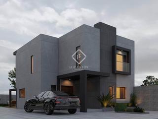 Xalet a Fuente el Saz de Jarama. Magnífico chalet pareado de obra nueva de 4 dormitorios en venta