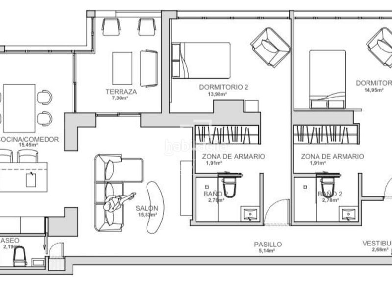Foto 151f16e2-6600-4ff2-959b-3cda2c4d84d6. Àtic amb calefacció a Trafalgar Madrid