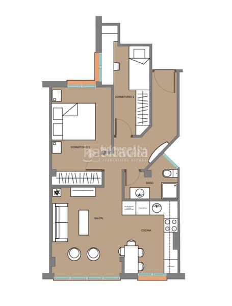 Foto 48b94935-1677-4056-88d4-29da1e34899a. Appartement dans Rekalde Centro Bilbao