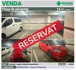 Aparcament cotxe a Verdum. Boxplaza de garaje en venta en barcelona