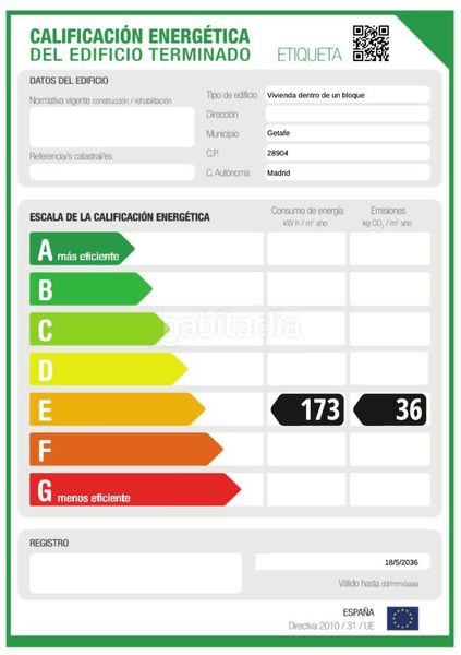 Foto f3228cae-2f82-4639-a0a6-caf97bbb0a5a. Flat with heating in La Alhóndiga Getafe