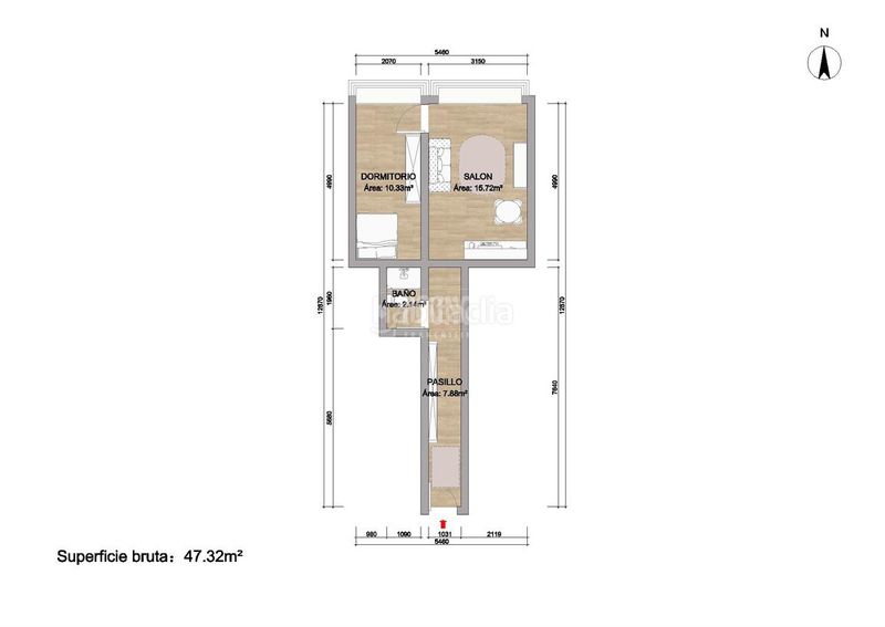 Foto bd6bd3a2-ef16-4a4b-8a83-fc980bacf06f. Estudi a Aluche Madrid