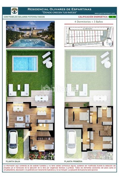 Foto eb2c8e9f-4ab3-4e1c-997e-05f20cbe24b0. Casa aparellada amb aparcament piscina a Colegio Europa Espartinas