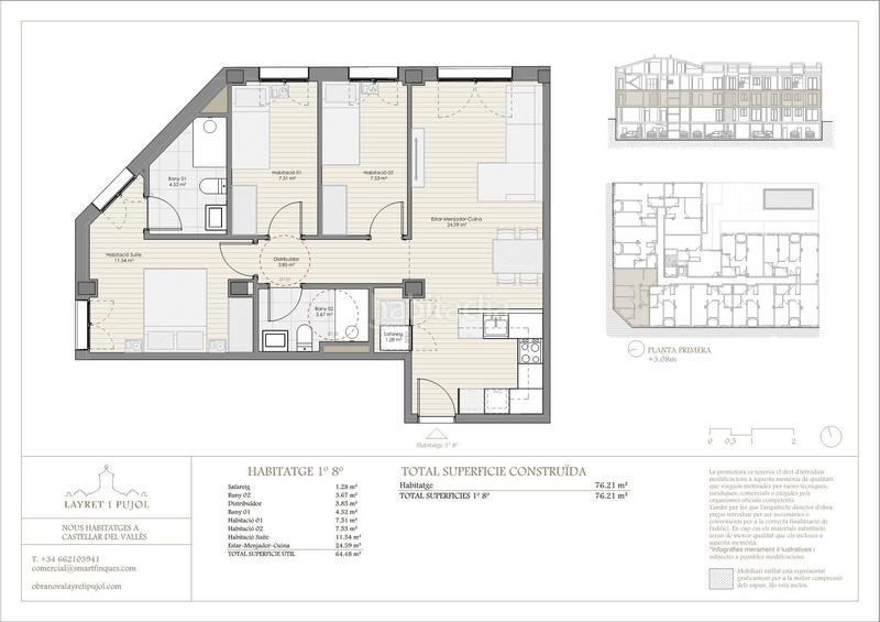 Foto 1e339d0d-699c-4827-a938-6ed3f1a8f6fa. Pis 76m<sup>2</sup> a carrer del doctor pujol 18 a Poble - Casc Antic Castellar del Vallès