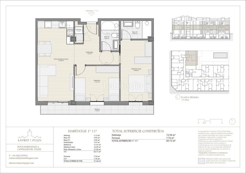 Foto 15d09bcd-db6a-4b2a-bf77-087e3e51510b. Appartement 80m<sup>2</sup> dans carrer del doctor pujol 18 dans Poble - Casc Antic Castellar del Vallès