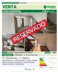 Maison jumelée  C. cruz de san juan. Casa en venta en el romeral