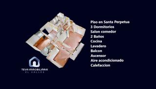 Pis a Santa Perpètua de Mogoda. 3 dormitorios dos dobles2 baños uno con bañera y otro con plato