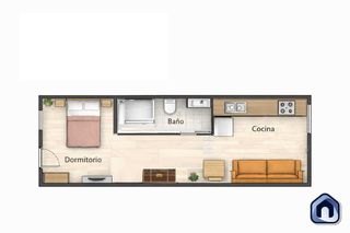 Ufficio in Canovelles. Atelier/despacho con zona de descanso