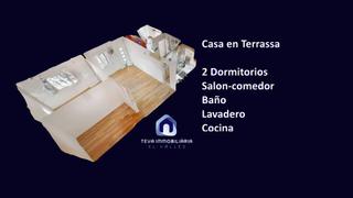 Casa adossada a La Maurina. Apartamento compacto de 45 m en terrassa con 2 dormitorios y 1 b