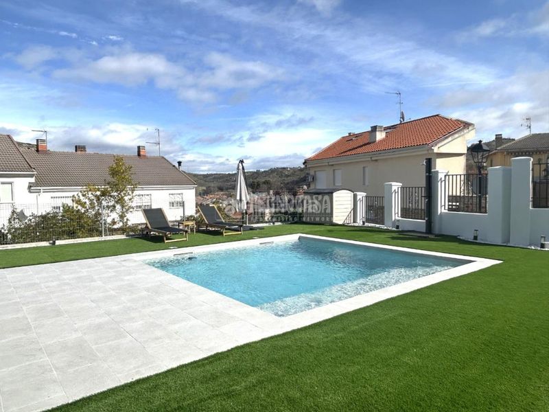 Foto 7657244a-da95-471a-8573-30257d05ae7d. Casa amb calefacció piscina a Villalbilla pueblo Villalbilla